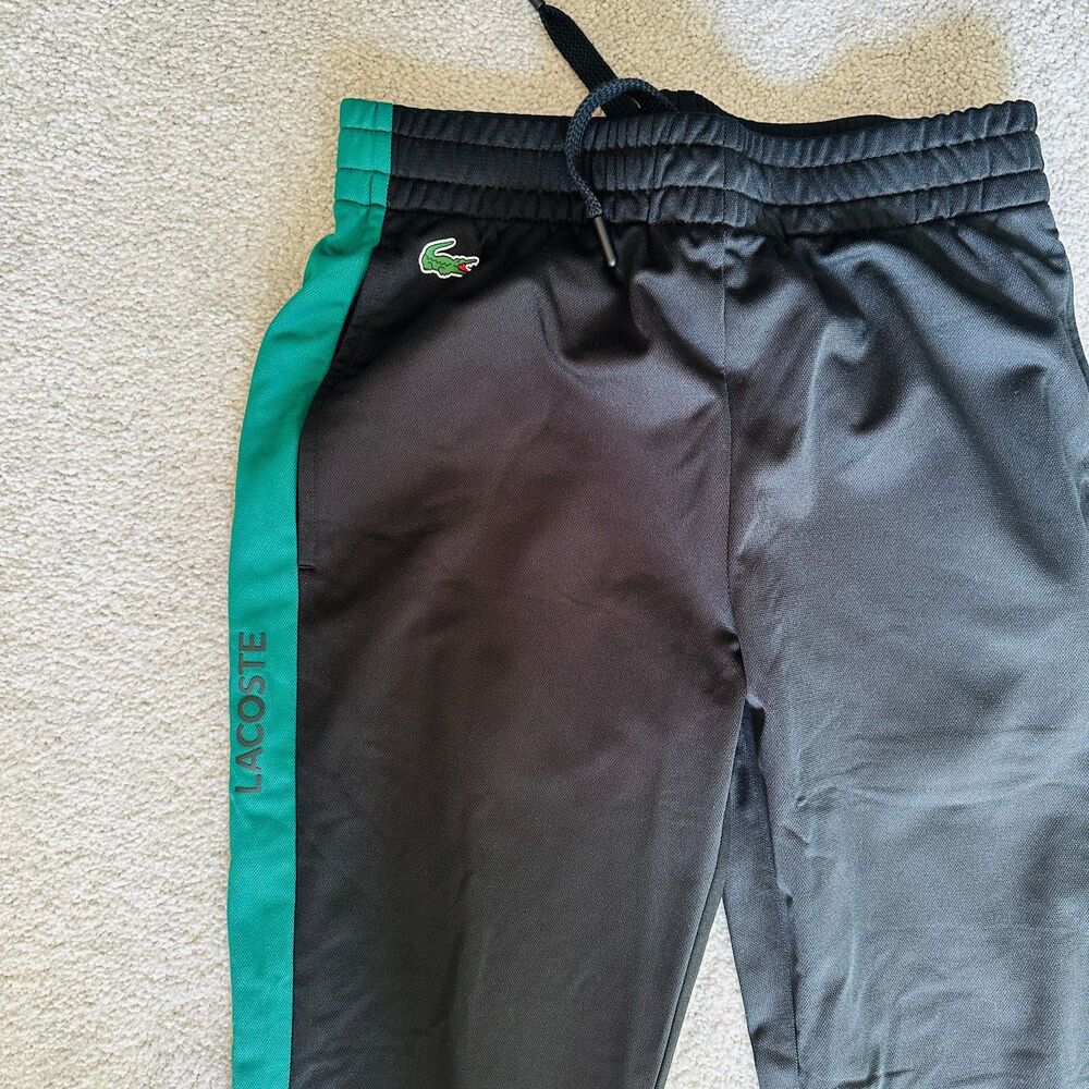 Lacoste Sport Men's Green and Black Tracksuit Set, Size L - Picture 11 of 12